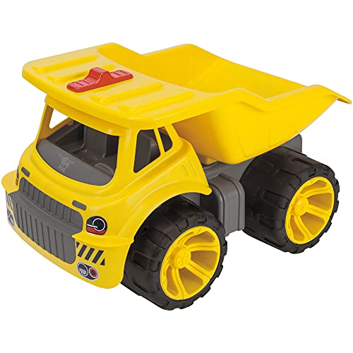 BIG - Power-Worker Maxi Truck - Kinderfahrzeug, geeignet als Sandspielzeug und für das Kinderzimmer, Kippfahrzeug mit Ladevolumen von 4,2 Liter, für Kinder ab 2 Jahren von BIG Spielwarenfabrik