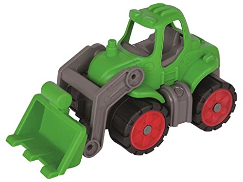 BIG - Power-Worker Mini Traktor - Fahrzeug geeignet als Sandspielzeug und für das Kinderzimmer, Reifen aus Softmaterial, perfekt für unterwegs, für Kinder ab 2 Jahren von Big Spielwarenfabrik
