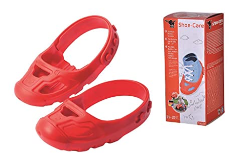 BIG - Shoe-Care Schuhschoner - für Kinderschuhe der Größe 21 bis 27, Überschuhe schützen vor Abrieb, Anti-Rutsch-Profil, keine Spuren am Boden, für Kinder ab 1 Jahr, rot BIG - Shoe-Care Schuhschoner - für Kinderschuhe der Größe 21 bis 27, Überschuhe schützen vor Abrieb, Anti-Rutsch-Profil, keine Spuren am Boden, für Kinder ab 1 Jahr, rot von BIG Spielwarenfabrik