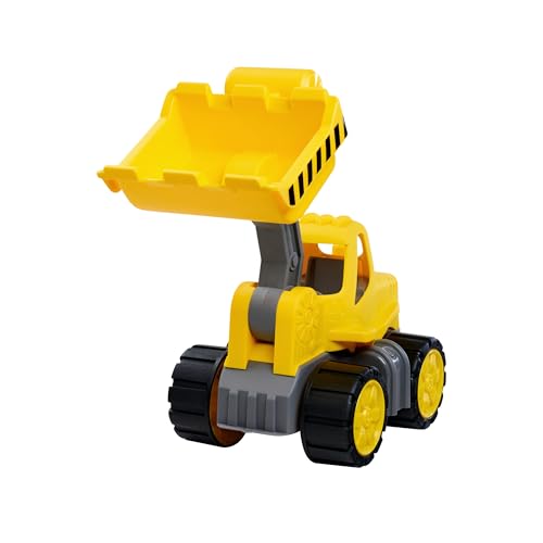 BIG Power Worker – Classic Radlader (21cm) mit Reifen aus Softmaterial - Spielzeug Auto ideal für Unterwegs, bewegliche Schaufel mit Griff, für Kinder ab 2 Jahre BIG Power Worker – Classic Radlader (21cm) mit Reifen aus Softmaterial - Spielzeug Auto ideal für Unterwegs, bewegliche Schaufel mit Griff, für Kinder ab 2 Jahre von BIG Spielwarenfabrik