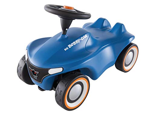 BIG-Bobby-Car-Neo Blau - Rutschfahrzeug für drinnen und draußen, Kinderfahrzeug mit Flüsterreifen im modernen Design, für Kinder ab 1 Jahr BIG-Bobby-Car-Neo Blau - Rutschfahrzeug für drinnen und draußen, Kinderfahrzeug mit Flüsterreifen im modernen Design, für Kinder ab 1 Jahr von BIG Spielwarenfabrik