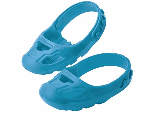 BIG - Shoe-Care Schuhschoner - für Kinderschuhe der Größe 21 bis 27, Überschuhe schützen vor Abrieb, Anti-Rutsch-Profil, keine Spuren am Boden, für Kinder ab 1 Jahr, blau von BIG Spielwarenfabrik