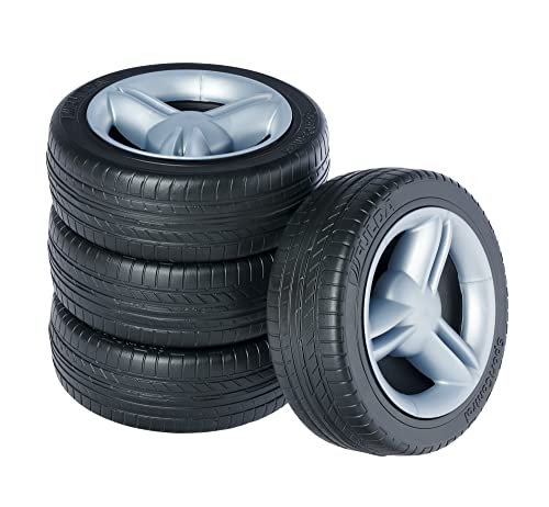 BIG - Fulda Whisper Wheels - Flüsterräder für Rutscher Autos, Reifen-Set mit Befestigungsclips und Montageanleitung, stylisches Fulda-Design, für Kinder ab 1 Jahr, Schwarz, Grau BIG - Fulda Whisper Wheels - Flüsterräder für Rutscher Autos, Reifen-Set mit Befestigungsclips und Montageanleitung, stylisches Fulda-Design, für Kinder ab 1 Jahr, Schwarz, Grau von BIG Spielwarenfabrik