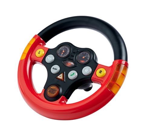 Big 800056459 - Multi-Sound-Wheel - Lenkrad mit Verkehrssounds, für Bobby Cars ab dem Baujahr 2010, sowie für Big-Traktoren, Spielzeuglenkrad für Kinder ab 1 Jahr Big 800056459 - Multi-Sound-Wheel - Lenkrad mit Verkehrssounds, für Bobby Cars ab dem Baujahr 2010, sowie für Big-Traktoren, Spielzeuglenkrad für Kinder ab 1 Jahr von BIG Spielwarenfabrik