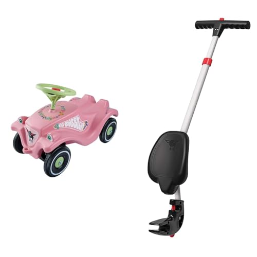 Big-Bobby-Car Classic Flower - Kinderfahrzeug mit Blumenaufklebern für Jungen und Mädchen & ge - 4-Fach höhenverstellbare Schiebestange Big-Bobby-Car Classic Flower - Kinderfahrzeug mit Blumenaufklebern für Jungen und Mädchen & ge - 4-Fach höhenverstellbare Schiebestange von BIG Spielwarenfabrik