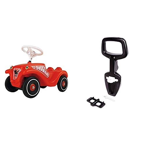 Big-Bobby-Car Classic - Kinderfahrzeug für Jungen und Mädchen, rot & Bobby Car Walker - 2-in-1 Lauflernhilfe und Rückenlehne in Einem, mit integriertem Kippschutz, inklusive Lenker Arretierung Big-Bobby-Car Classic - Kinderfahrzeug für Jungen und Mädchen, rot & Bobby Car Walker - 2-in-1 Lauflernhilfe und Rückenlehne in Einem, mit integriertem Kippschutz, inklusive Lenker Arretierung von BIG Spielwarenfabrik