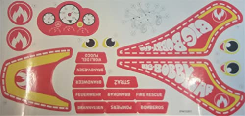Big Bobby Car Classic Stickers Aufklebersatz Feuerwehr Fire Rescue Big Bobby Car Classic Stickers Aufklebersatz Feuerwehr Fire Rescue von BIG Spielwarenfabrik