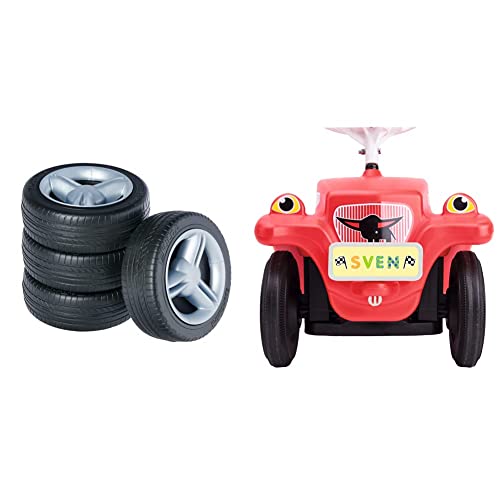 Big - Fulda Whisper Wheels - Flüsterräder ab 1 Jahr & Big - Bobby Car Mein Nummernschild - Namensschild für das Rutschfahrzeug, Inklusive Führerschein für die kleinen Fahrer, ab 1 Jahr Big - Fulda Whisper Wheels - Flüsterräder ab 1 Jahr & Big - Bobby Car Mein Nummernschild - Namensschild für das Rutschfahrzeug, Inklusive Führerschein für die kleinen Fahrer, ab 1 Jahr von BIG Spielwarenfabrik