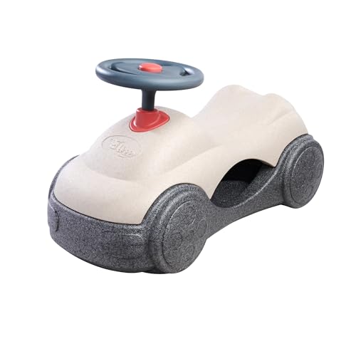 Big Heppy Car – Rutschfahrzeug mit 360°-Rollen & Stauraum – Indoor Rutscher, leicht & möbelschonend – EPP Material – kindersicher & robust, für Kinder ab 12 Monaten von BIG Spielwarenfabrik