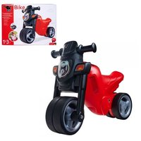 BIG 800056386 - BIG Sport Bike Laufrad Rot, Racing-Bike, Kinder-Motorrad, Sitzhöhe: 29 cm, Kunststoff von BIG