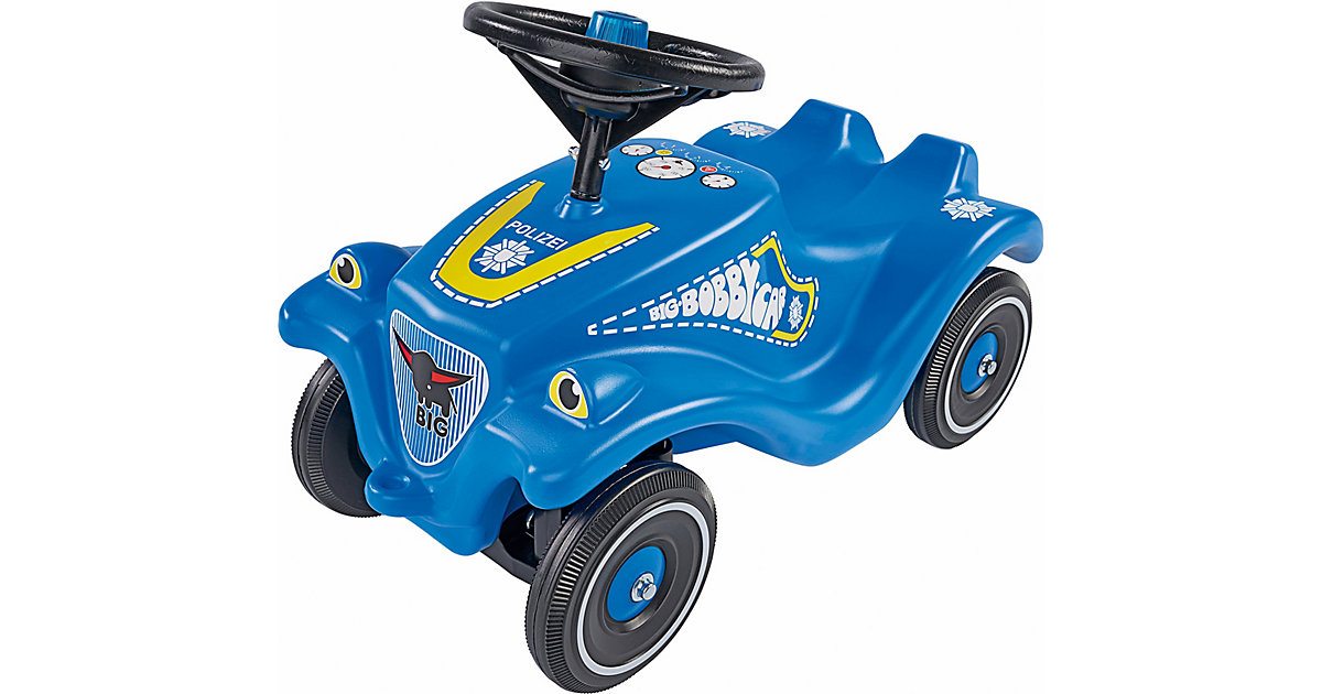 BIG-Bobby-Car-Classic Police mit Licht- und Soundmodul blau Modell 2 von BIG