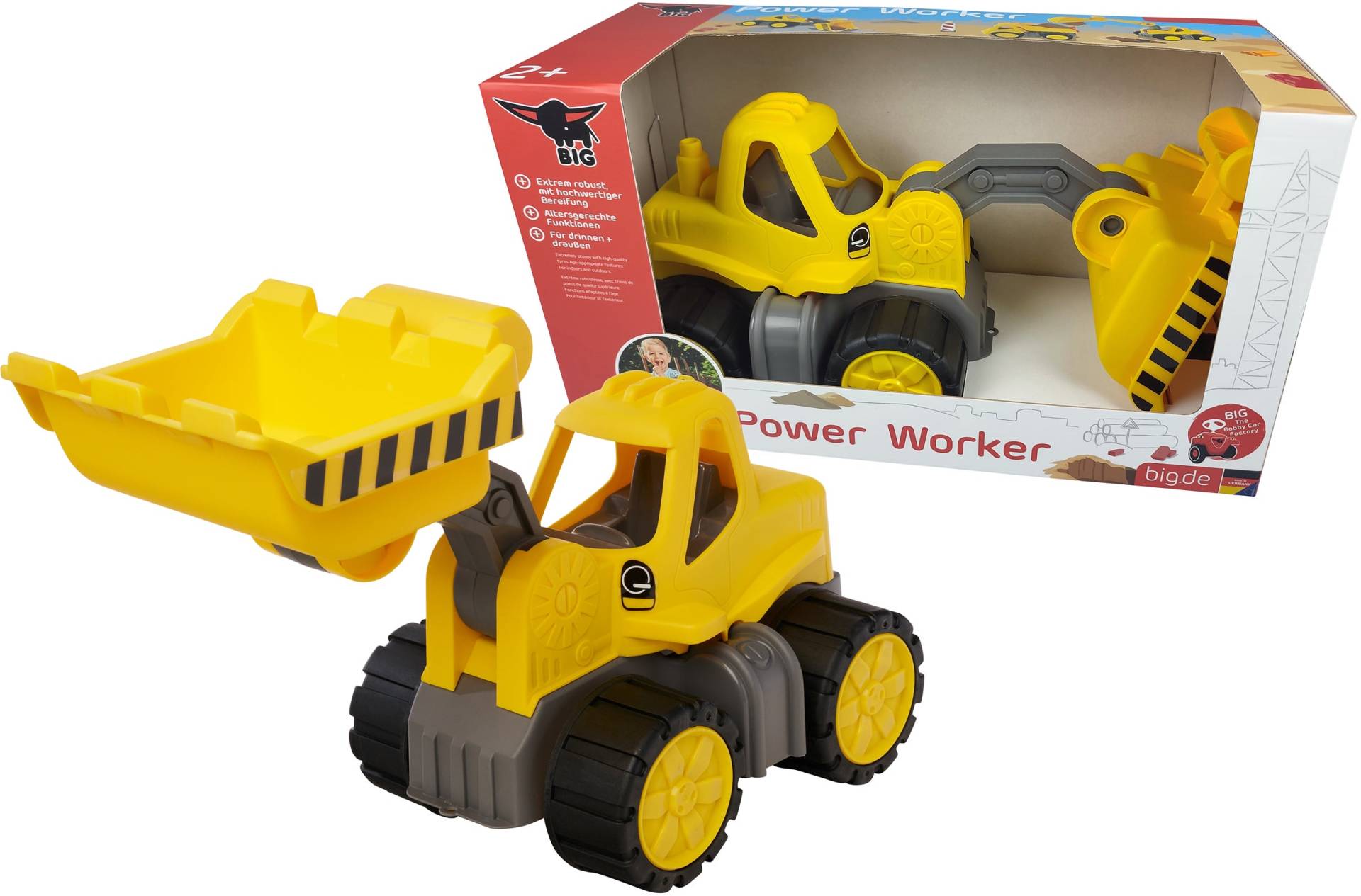 BIG Power Worker Classic Radlader BIG Power Worker Classic Radlader von BIG