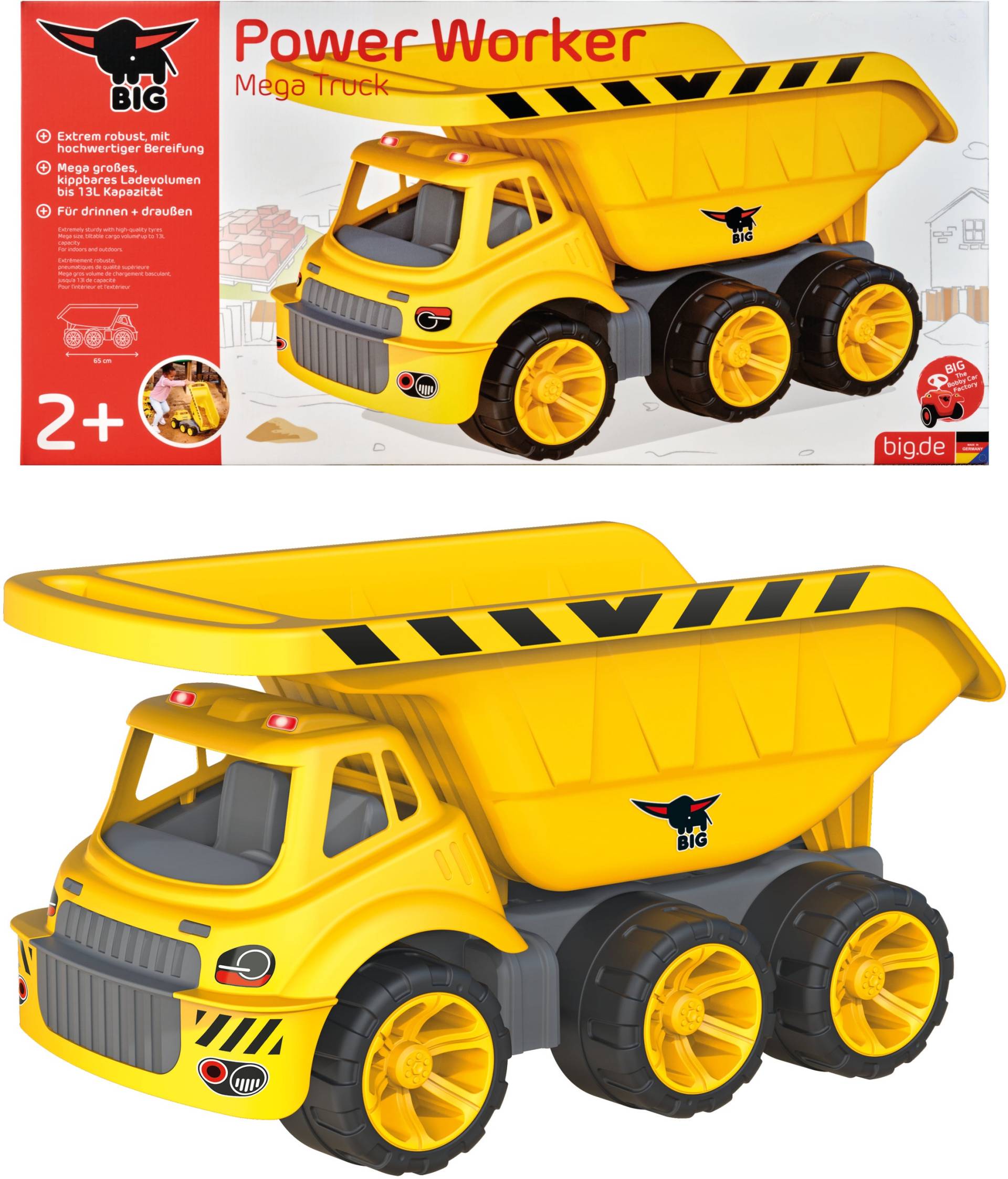 BIG Power Worker Mega Kipplaster BIG Power Worker Mega Kipplaster von BIG