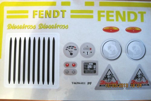 Big Aufklebersatz Fendt Dieselross Big Aufklebersatz Fendt Dieselross von BIG