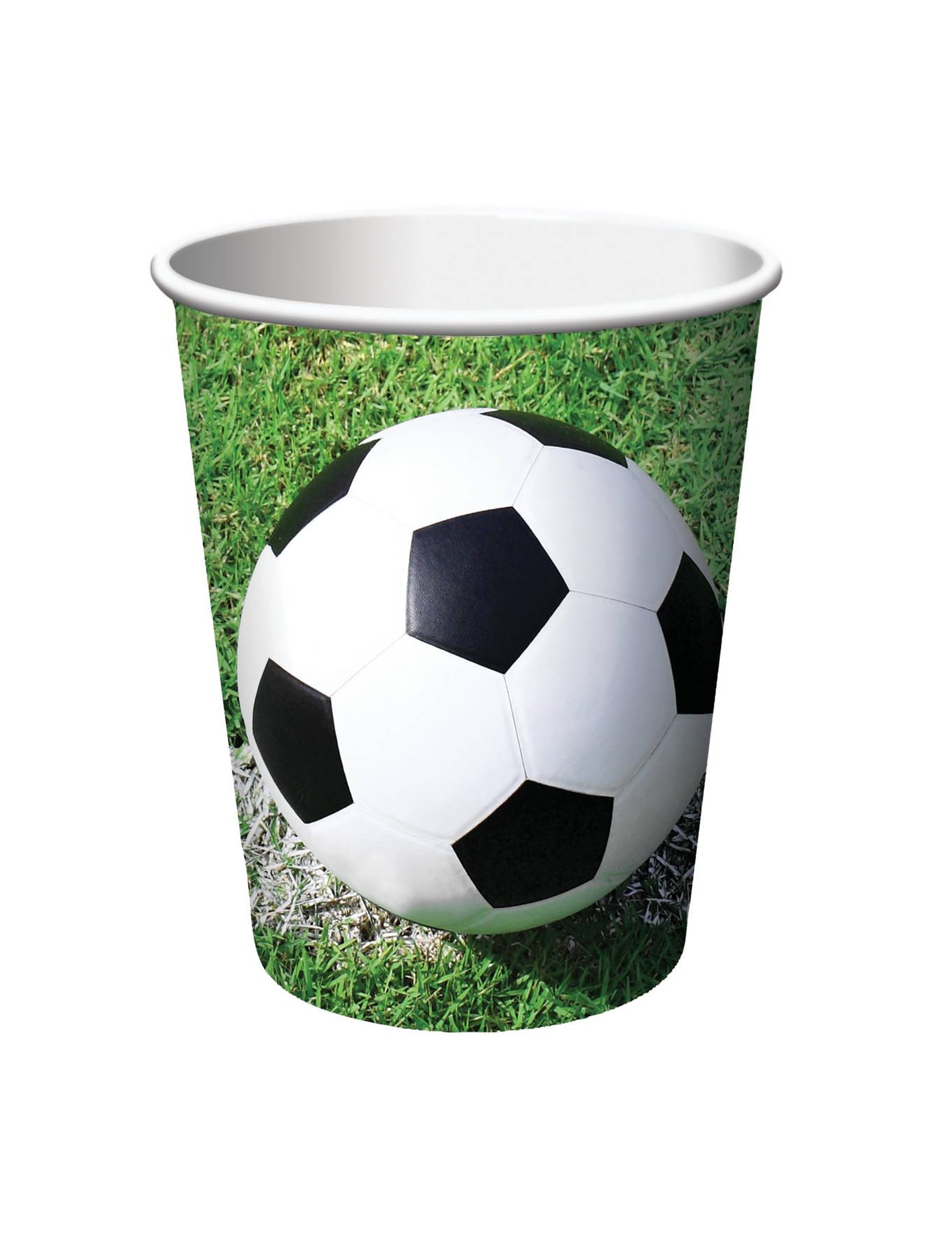 8 Fußball Pappbecher 266 ml für Party 8 Fußball Pappbecher 266 ml für Party von BIGIEMME SRL