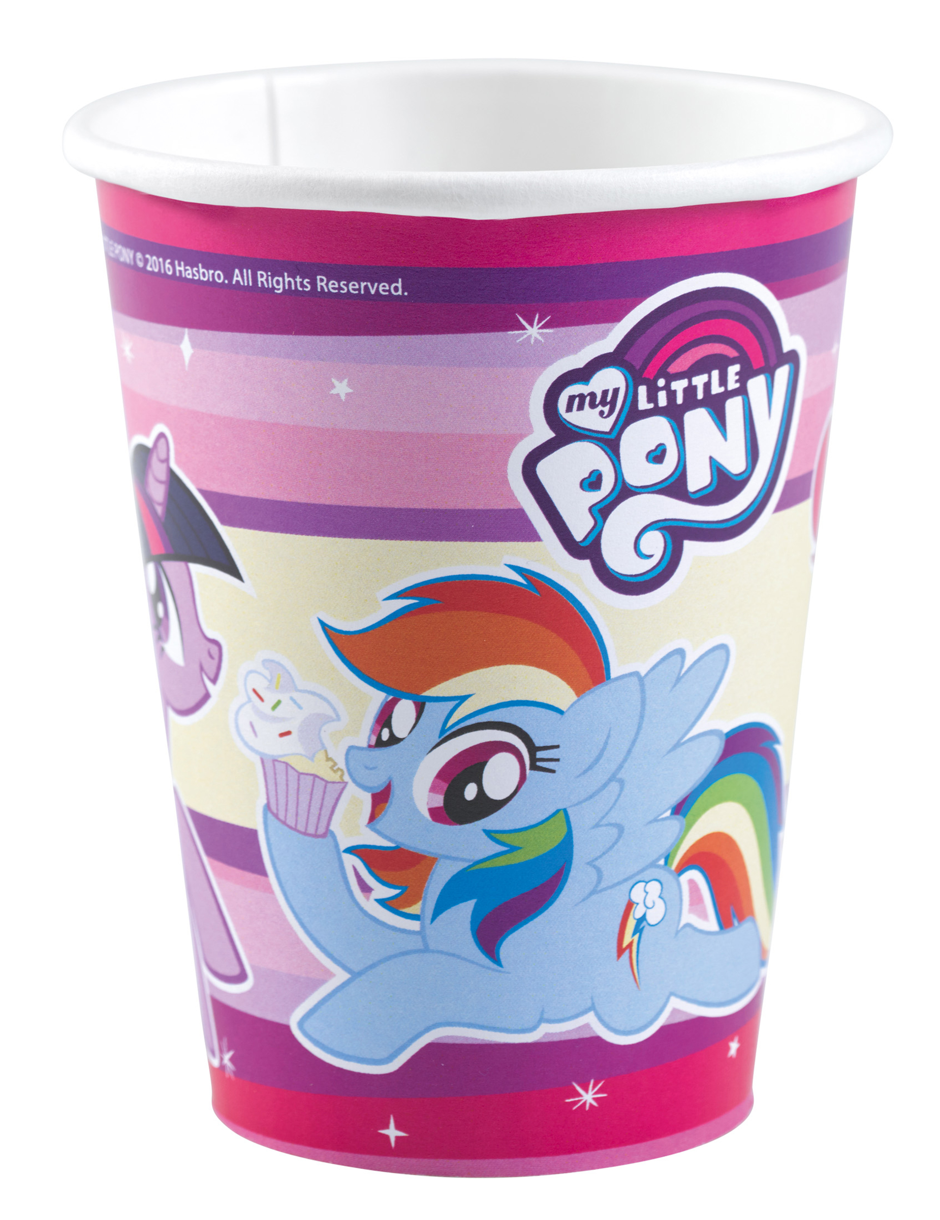 8 My Little Pony Pappbecher 250 ml 8 My Little Pony Pappbecher 250 ml von BIGIEMME SRL