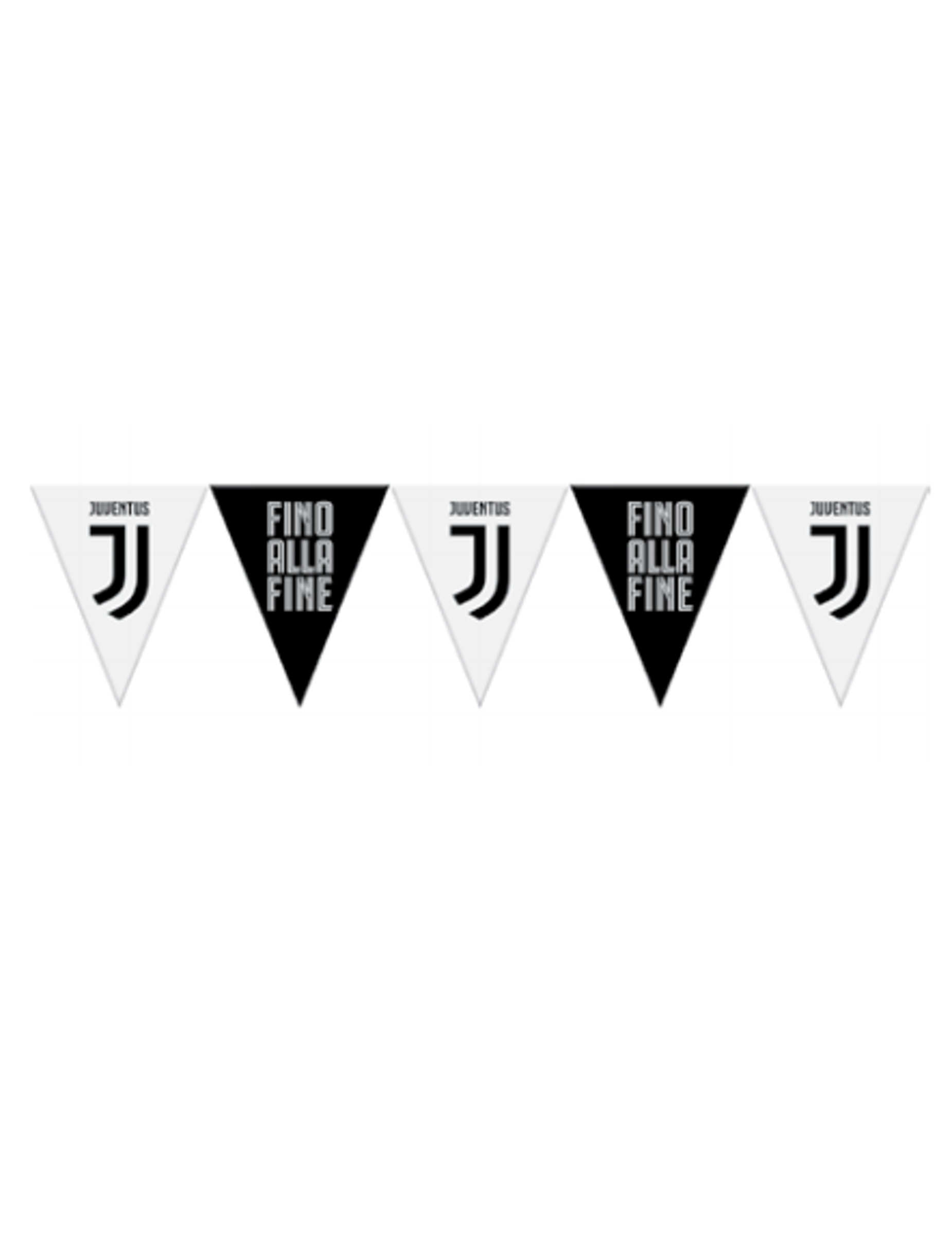 Girlande Juventus schwarz weiß von BIGIEMME SRL
