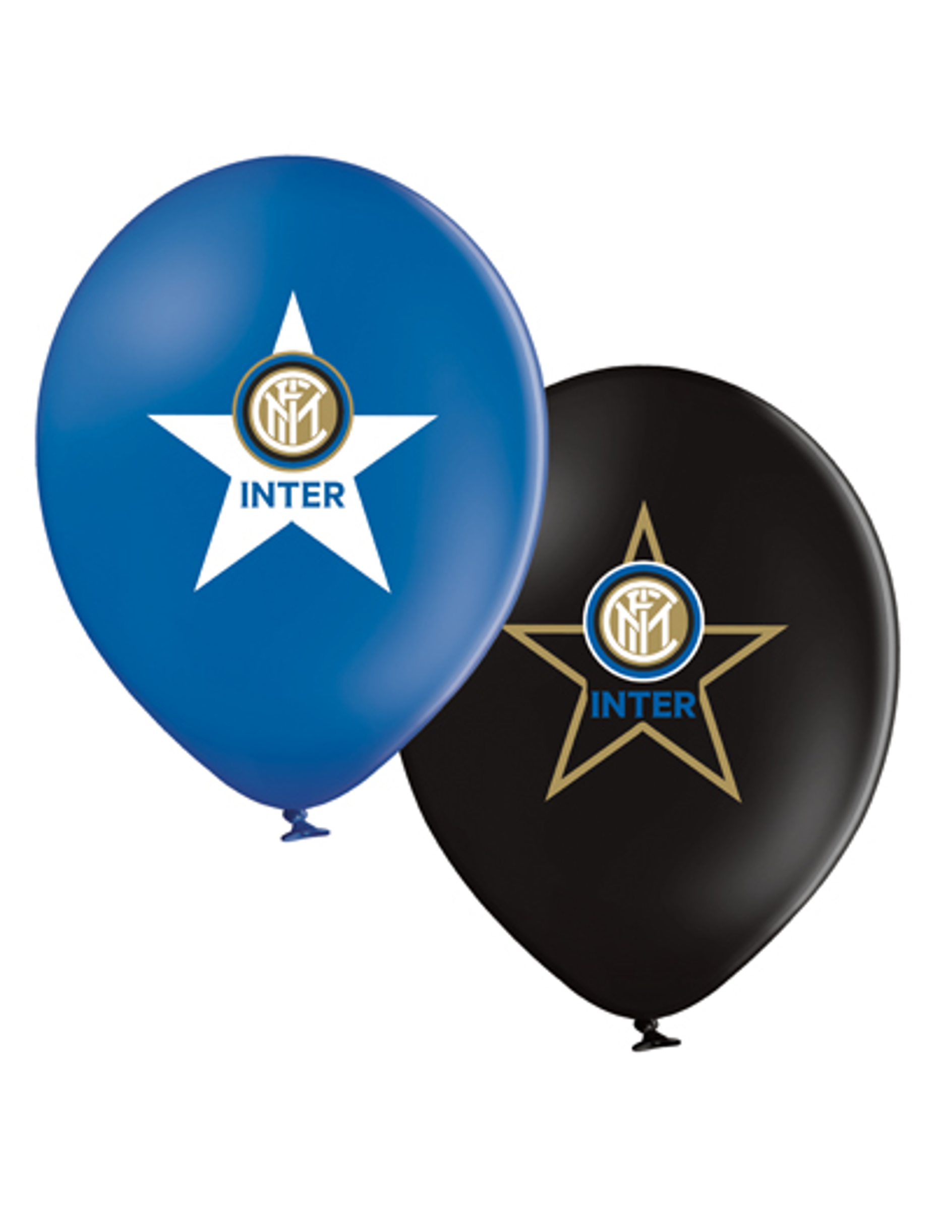 Inter Mailand Latexballons 12 Stück bunt 30 cm Inter Mailand Latexballons 12 Stück bunt 30 cm von BIGIEMME SRL