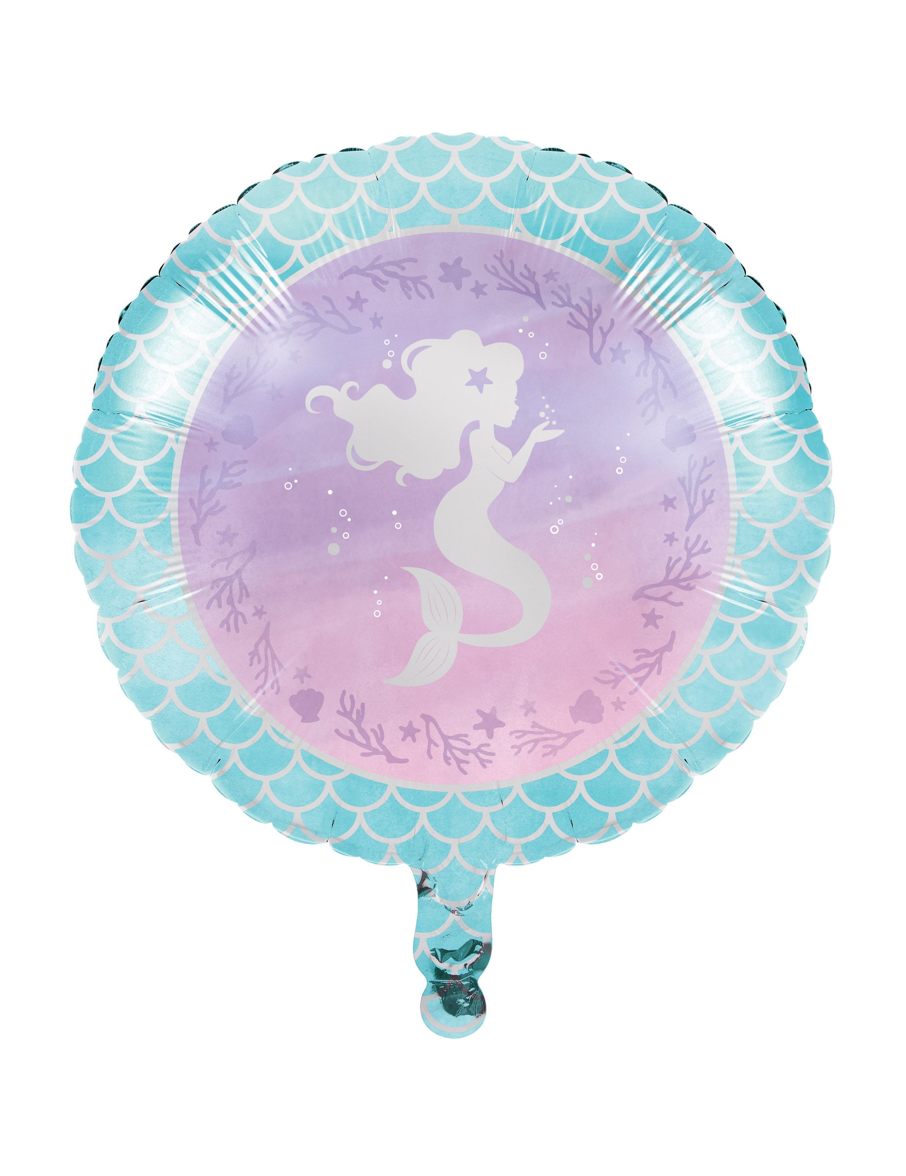 Irisierender Meerjungfrau Folienballon 45,7 cm für Geburtstage Irisierender Meerjungfrau Folienballon 45,7 cm für Geburtstage von BIGIEMME SRL