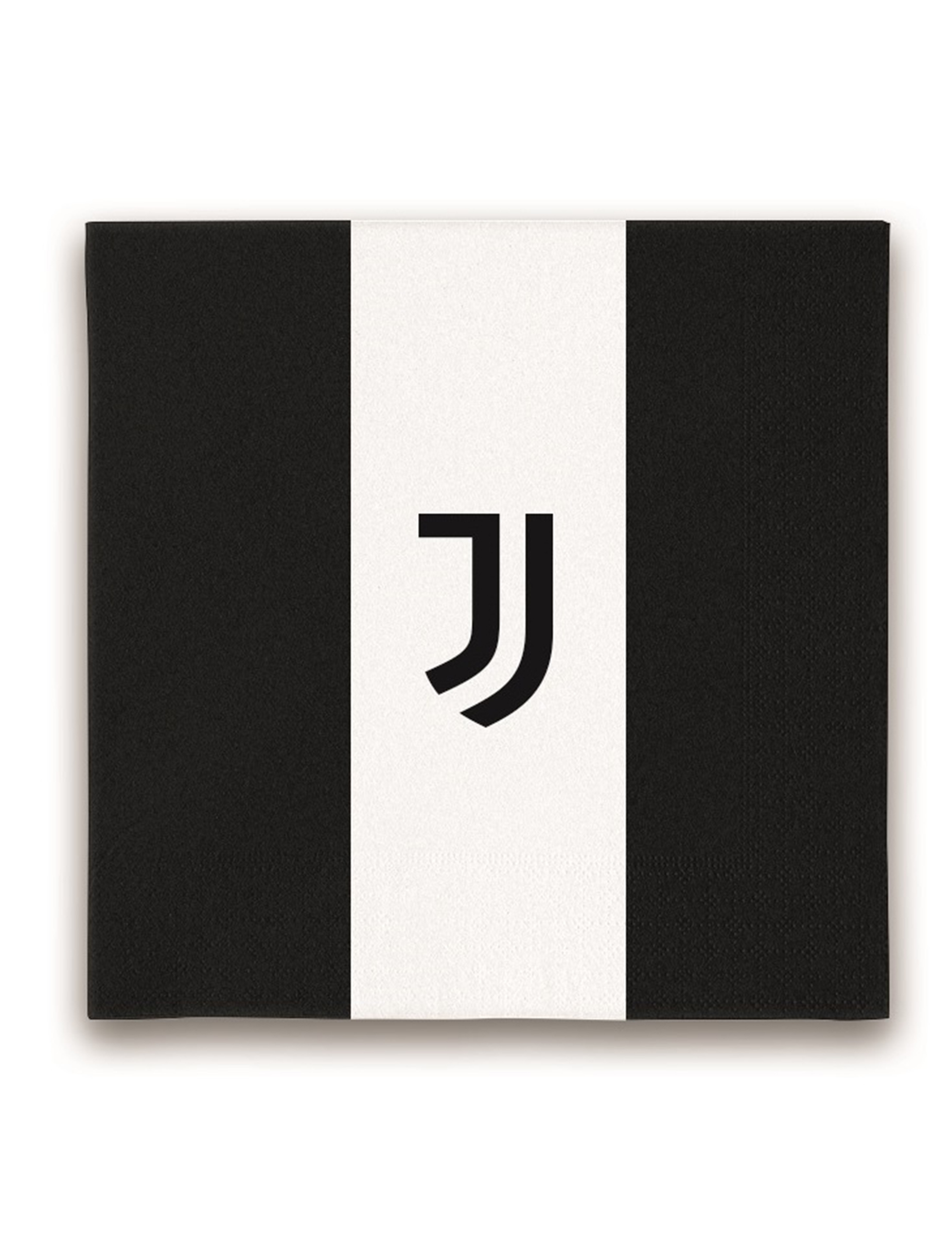 Juventus-Servietten Tischdeko 20 Stück schwarz-weiss 33x33cm Juventus-Servietten Tischdeko 20 Stück schwarz-weiss 33x33cm von BIGIEMME SRL