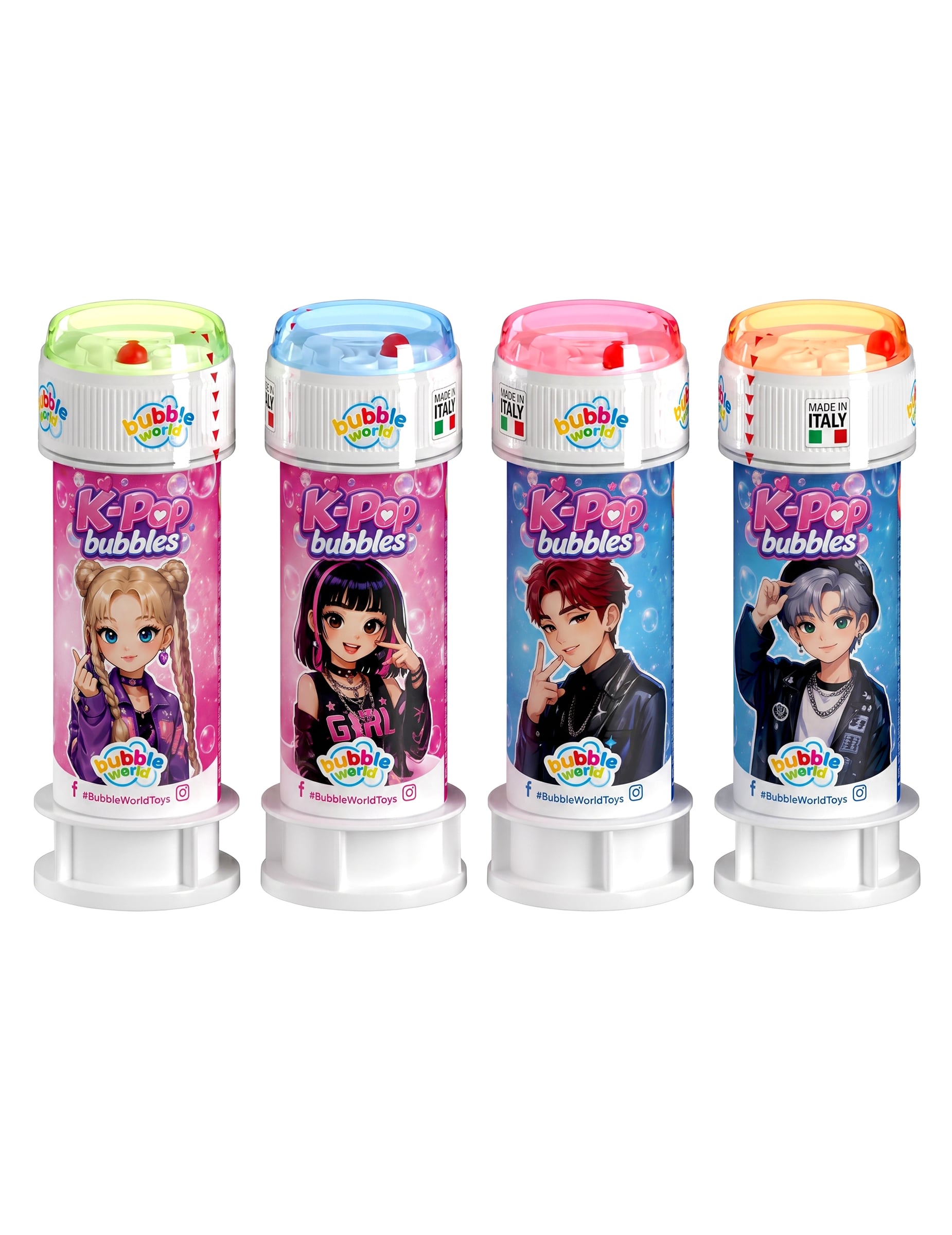 K-Pop Seifenblasen 60 ml K-Pop Seifenblasen 60 ml von BIGIEMME SRL