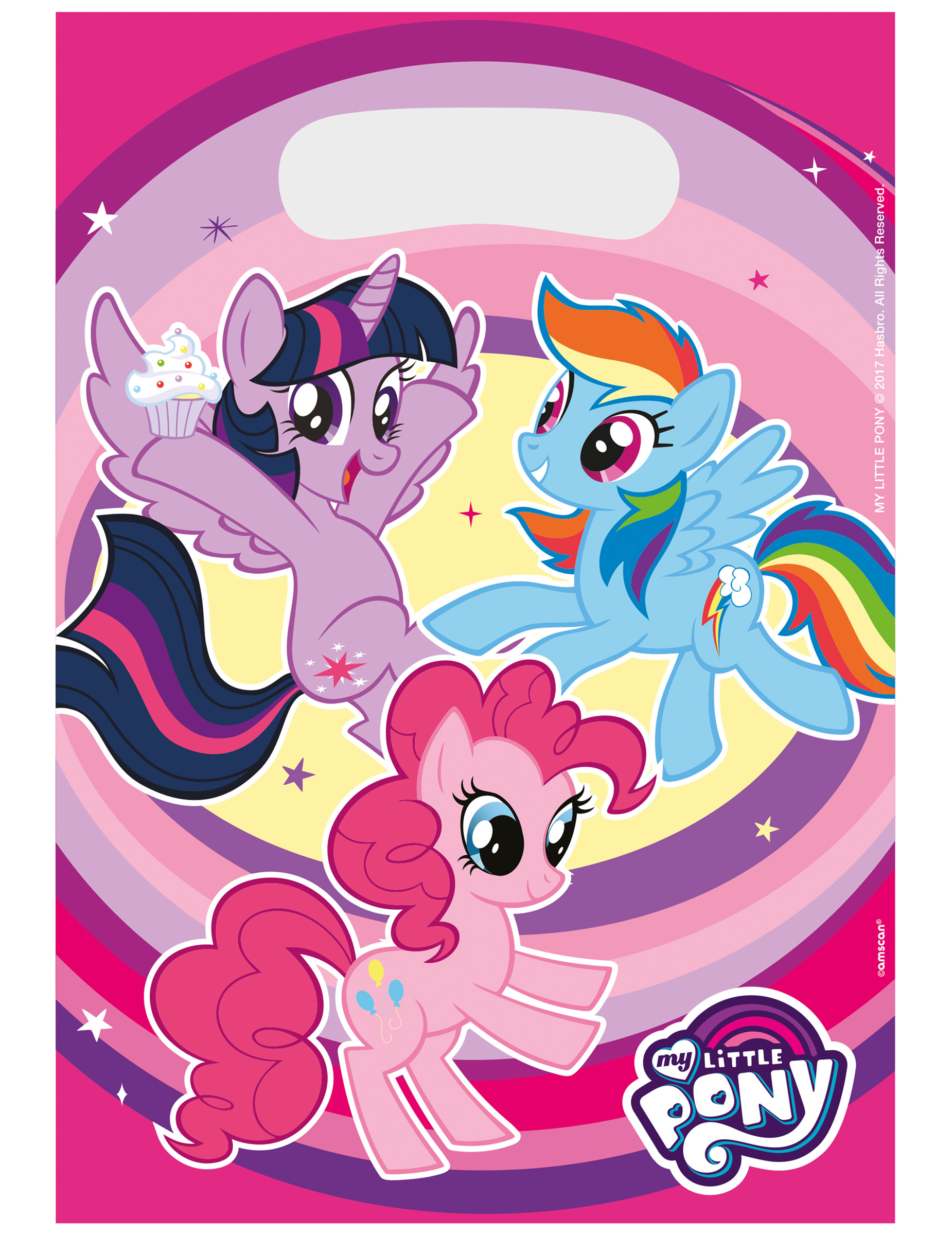 My little Pony Geschenketüten 8 Stück bunt 23 x 16,5 cm My little Pony Geschenketüten 8 Stück bunt 23 x 16,5 cm von BIGIEMME SRL