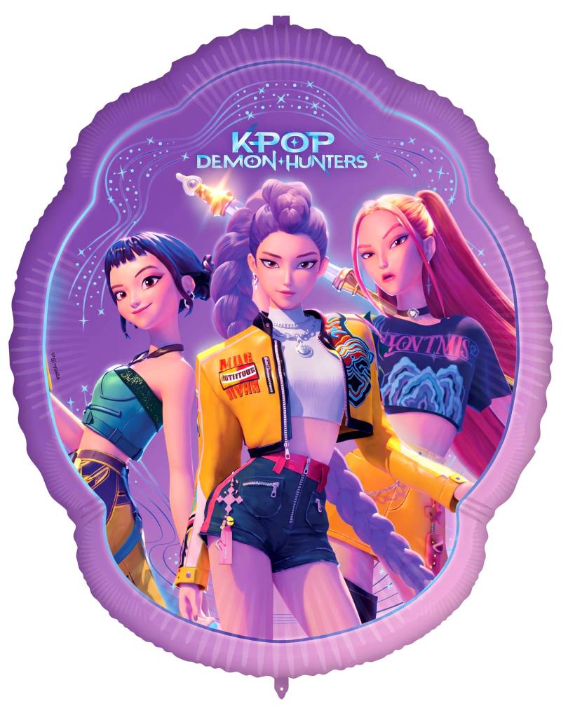 Riesen-Folienballon K-Pop Demon Hunters 96 cm Riesen-Folienballon K-Pop Demon Hunters 96 cm von BIGIEMME SRL