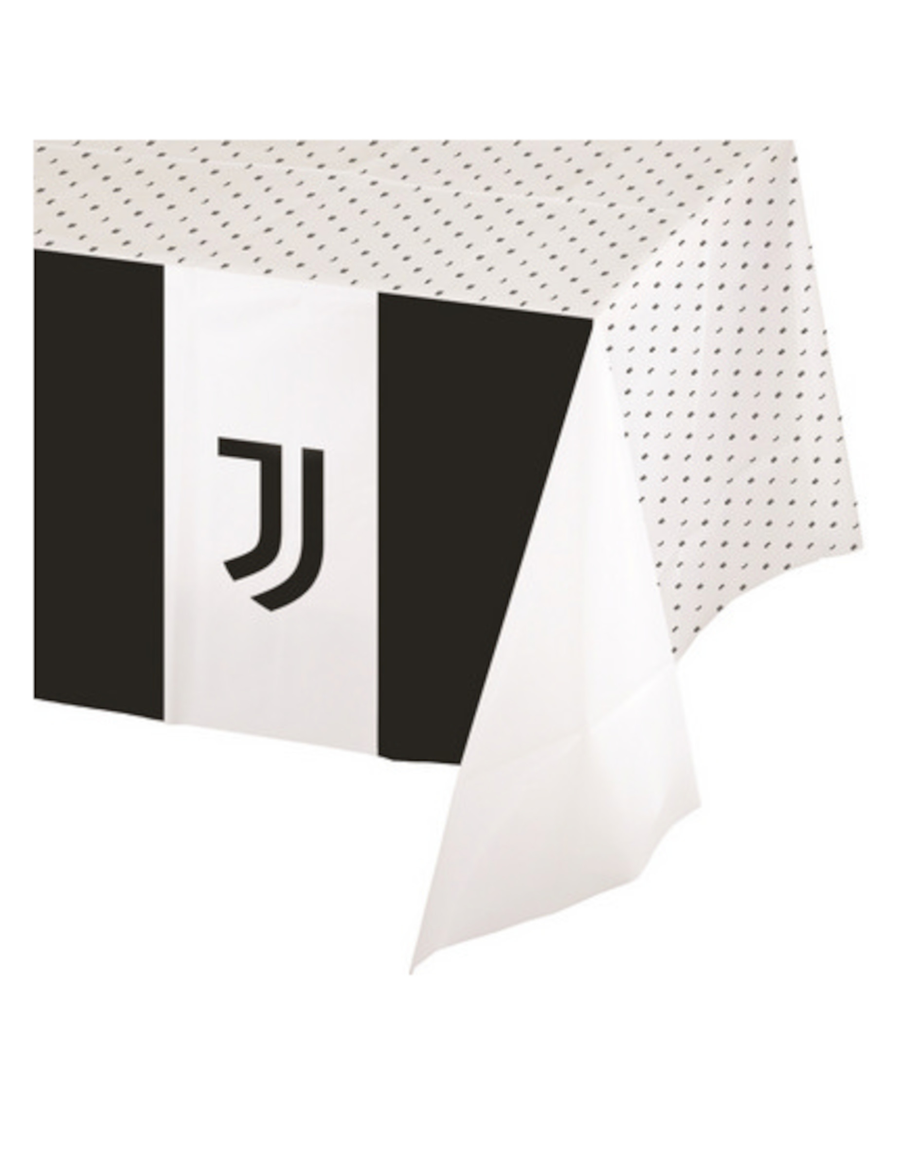 Tischdecke Juventus schwarz weiß 120 x 180 von BIGIEMME SRL