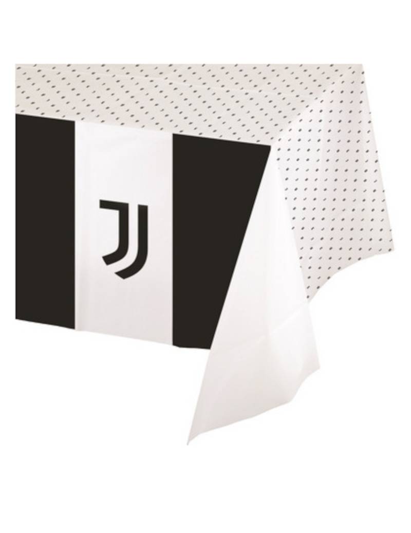 Tischdecke Juventus schwarz weiß 120 x 180 von BIGIEMME SRL