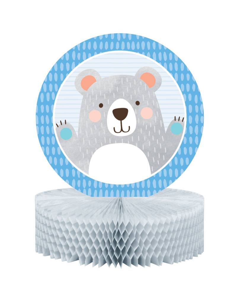Tischdeko aus Wabenpapier Kleiner Bär grau 30,5 x 22,8 cm für Baby Shower Tischdeko aus Wabenpapier Kleiner Bär grau 30,5 x 22,8 cm für Baby Shower von BIGIEMME SRL