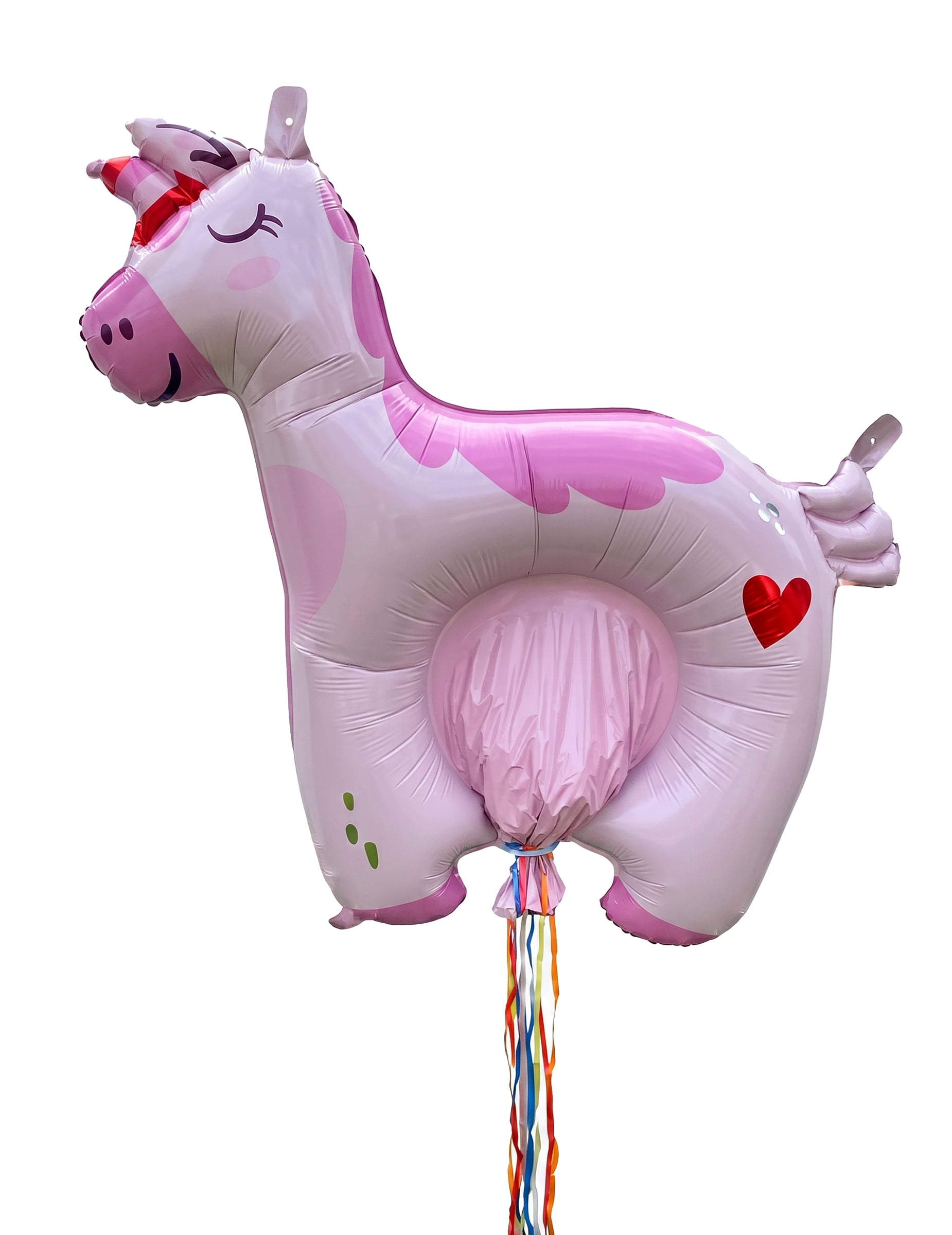 Wiederverwendbare Einhorn-Foliendesign-Piñata 120 cm Wiederverwendbare Einhorn-Foliendesign-Piñata 120 cm von BIGIEMME SRL