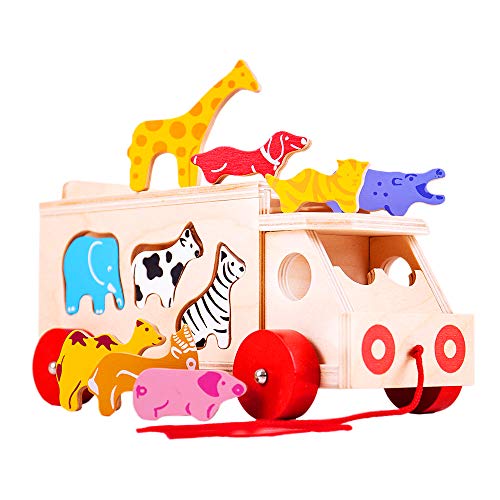 Bigjigs Toys Tierformen-LKW von Bigjigs Toys