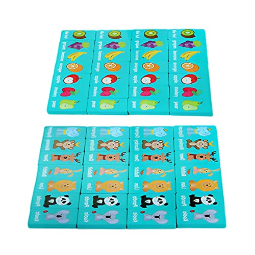BIGUD Memory-Spiel Für Kinder, Holzkarten-Memory-Spiel, Kreatives Mentales Memory-Matching-Spiel, Vorschul-Karten-Matching-Spiel Für Kinder Über 3 Jahre von BIGUD