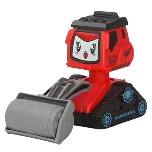 BIGUD Minibagger-Spielzeug, Press-and-Go-Spielzeug, Sandbagger-Spielzeug, Baufahrzeug-Spielzeug für Kinder, Jungen und Mädchen von BIGUD