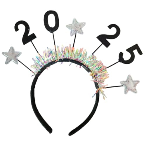 BIGULA 2025 Fashion Hair Hoop Birthday Party Headwear Glitter Happy Hair Rings Protable For Party Enthusiasts BIGULA 2025 Fashion Hair Hoop Birthday Party Headwear Glitter Happy Hair Rings Protable For Party Enthusiasts von BIGULA