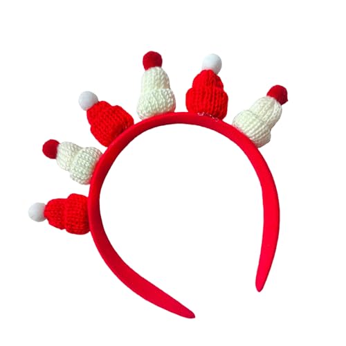 BIGULA Bunte Weihnachtsmannmütze, Stirnband, Weihnachtsdekoration, Neujahrsdekoration, Familienfeier-Kopfschmuck BIGULA Bunte Weihnachtsmannmütze, Stirnband, Weihnachtsdekoration, Neujahrsdekoration, Familienfeier-Kopfschmuck von BIGULA