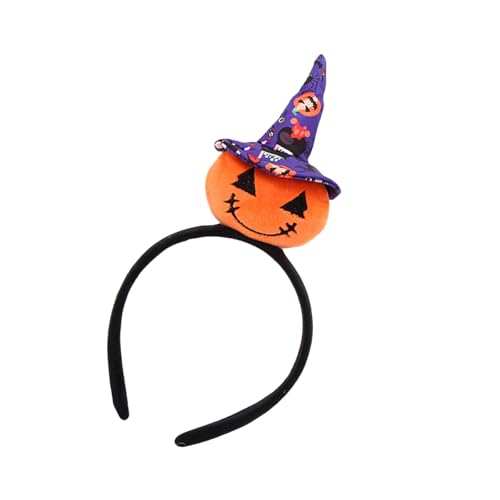 BIGULA Halloween-Kürbis-Stirnbänder, verstellbare Kinder-Kopfbedeckung, bequemer Kopfschmuck für Kinder- und Erwachsenenkostüme BIGULA Halloween-Kürbis-Stirnbänder, verstellbare Kinder-Kopfbedeckung, bequemer Kopfschmuck für Kinder- und Erwachsenenkostüme von BIGULA