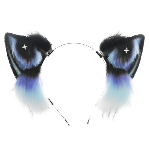 BIGULA Künstliche Tiere, Cosplay, Ohren, Stirnbänder, Halloween, Kopfbedeckung, Haarschmuck BIGULA Künstliche Tiere, Cosplay, Ohren, Stirnbänder, Halloween, Kopfbedeckung, Haarschmuck von BIGULA