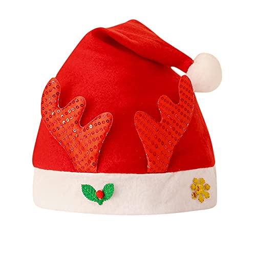 BIISDOST Mütze für Erwachsene, Weihnachtsmann, Weihnachten, Uni, für Party, Urlaub, Baseballmützen, 1776, Einheitsgröße BIISDOST Mütze für Erwachsene, Weihnachtsmann, Weihnachten, Uni, für Party, Urlaub, Baseballmützen, 1776, Einheitsgröße von BIISDOST