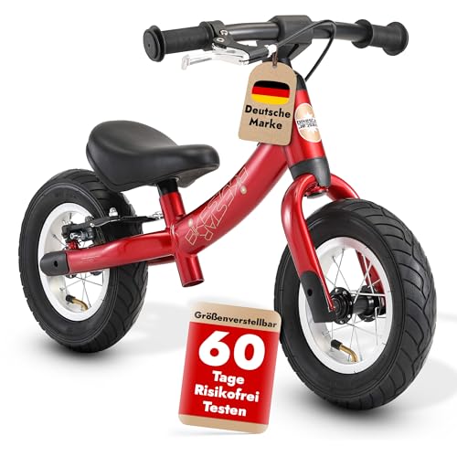 BIKESTAR Kinder Laufrad Lauflernrad Kinderrad für Jungen und Mädchen ab 2-3 Jahre | 10 Zoll Sport Kinderlaufrad | Rot | Risikofrei Testen BIKESTAR Kinder Laufrad Lauflernrad Kinderrad für Jungen und Mädchen ab 2-3 Jahre | 10 Zoll Sport Kinderlaufrad | Rot | Risikofrei Testen von BIKESTAR