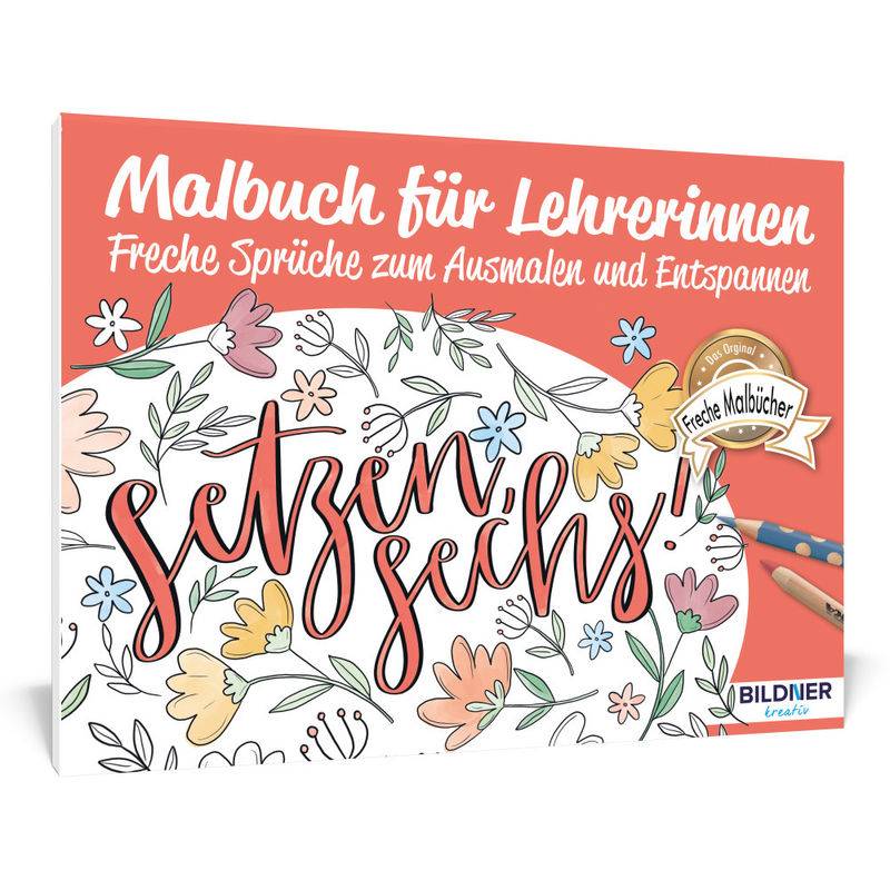 Malbuch für Lehrerinnen von BILDNER Verlag