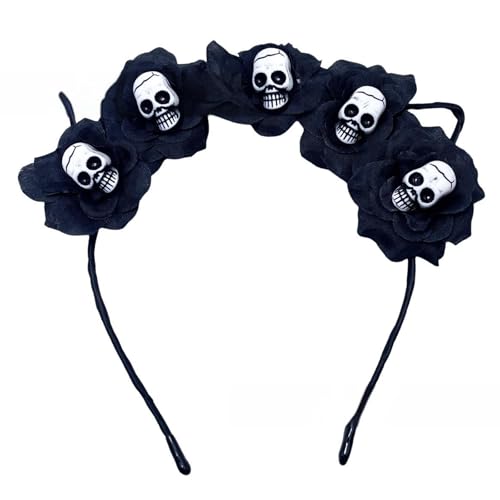 BINGGA Festliches Ohr mit gruseligem Augapfel-Detail, modischer Kopfschmuck für Halloween-Party und Cosplay von BINGGA