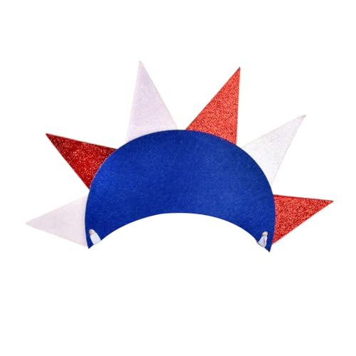 BINGGA Haarreif für Teenager, Pailletten, Nationalfeiertag, kreativ, 4. Juli, Make-up, Live-Übertragung, Cosplay, Party, Kopfschmuck BINGGA Haarreif für Teenager, Pailletten, Nationalfeiertag, kreativ, 4. Juli, Make-up, Live-Übertragung, Cosplay, Party, Kopfschmuck von BINGGA