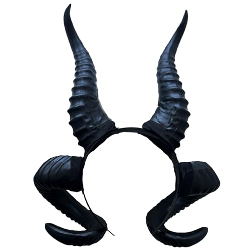 BINGGA Halloween-Haarreif mit Teufelshörnern, verstellbar, bequem, Themenparty-Zubehör für Cosplay und Themenpartys BINGGA Halloween-Haarreif mit Teufelshörnern, verstellbar, bequem, Themenparty-Zubehör für Cosplay und Themenpartys von BINGGA