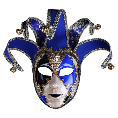 BINGGA Maskerade Gesicht für Damen Herren Halloween Gesicht Halloween Cosplay Gesicht Maskerade Vollgesicht von BINGGA