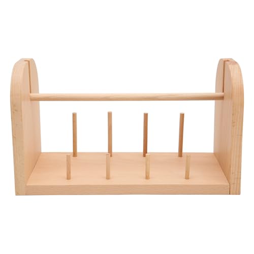 Holzfadenhalter, 9 Spulen, Garnspulenhalter, Stickgarn, Organizer, Nähgarn, Aufbewahrungsständer für Quilten Holzfadenhalter, 9 Spulen, Garnspulenhalter, Stickgarn, Organizer, Nähgarn, Aufbewahrungsständer für Quilten von BINGGA