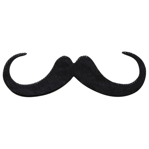 Künstliche Bärte, Schnurrbärte, Halloween, Cosplay, Kostüm, Zubehör, selbstklebende Bärte, Schnurrbärte für Erwachsene, Cosplay von BINGGA