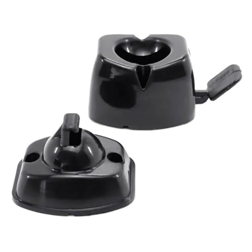 1pc Kunststoff Sicherheit Tür Fang Latch Halter Universal Gepäck Tür Fangen for RV Fracht Trailer Caravan Wohnmobil Zubehör Zubehör für Wohnmobilteile(Noir) von BINGNU