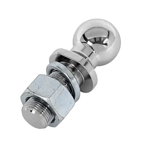 BINGNU Chrom-Kugelkopf for Anhängerkupplung, 5,1 cm Schaftdurchmesser, Kapazität: 2200 kg, Kupplung, Anhängerteile, Wohnmobil, Wohnmobil, Wohnwagen, Zubehör Zubehör für Wohnmobilteile BINGNU Chrom-Kugelkopf for Anhängerkupplung, 5,1 cm Schaftdurchmesser, Kapazität: 2200 kg, Kupplung, Anhängerteile, Wohnmobil, Wohnmobil, Wohnwagen, Zubehör Zubehör für Wohnmobilteile von BINGNU