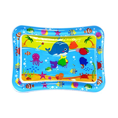 BIOSA Aufblasbare Baby-Wassermatte, PVC-Meerestier-Wassermatte, Faltbare Oktopus-Wassermatte for Säuglinge und Kleinkinder for Aktivitäten von BIOSA